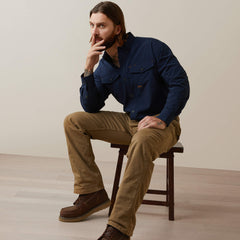 Rebar Made Tough VentTEK DuraStretch Work Shirt Men - NAVY
