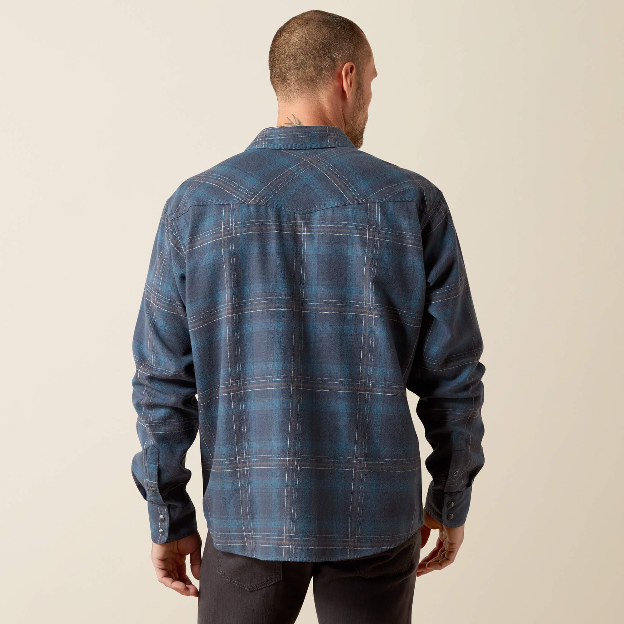 Higgins Retro Fit Shirt Men - NAVY