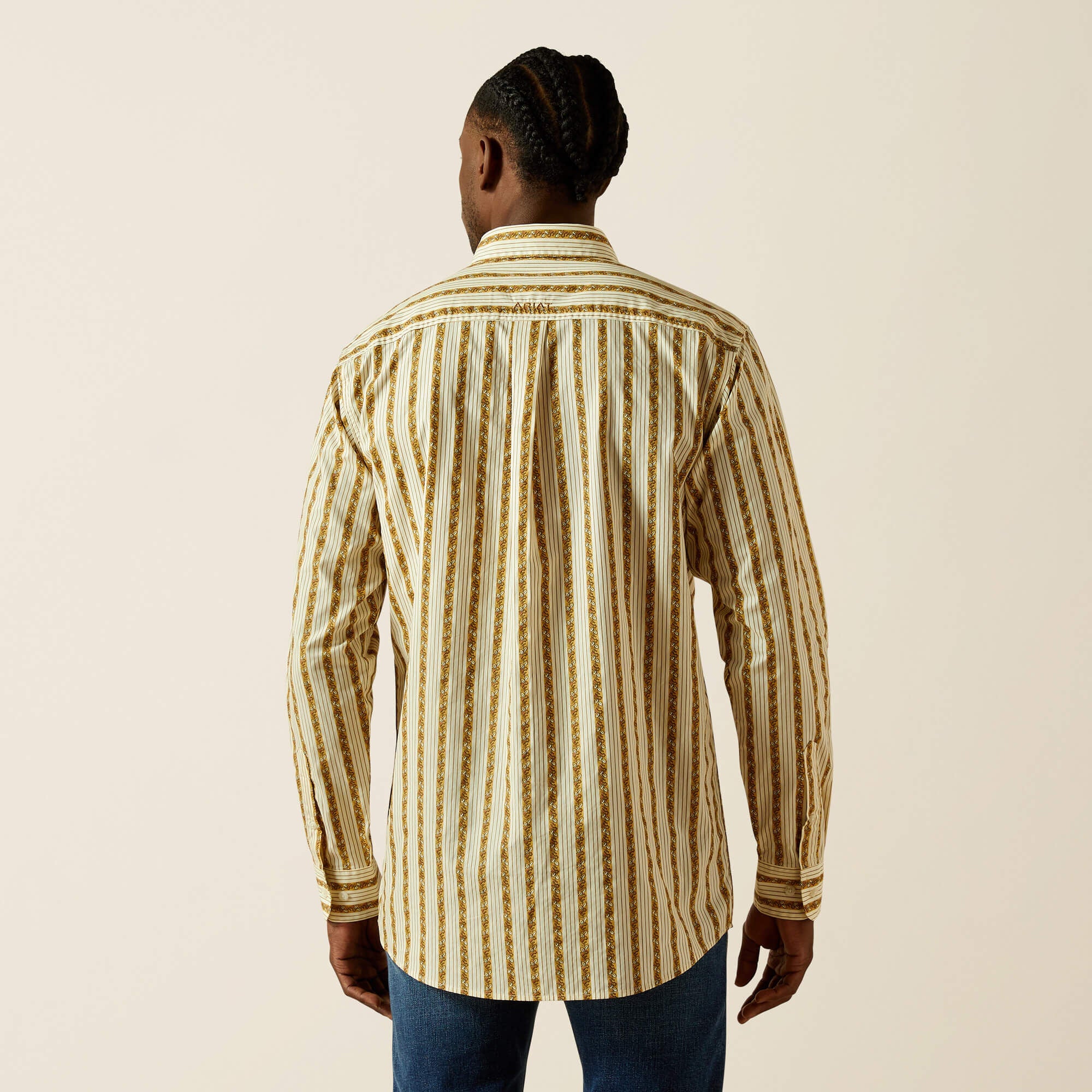 Brigham Fitted Shirt Men - TAN