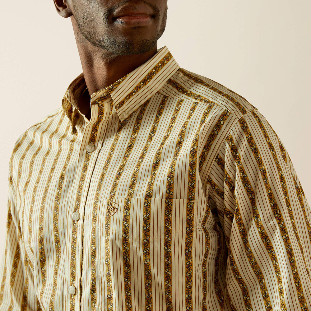 Brigham Fitted Shirt Men - TAN