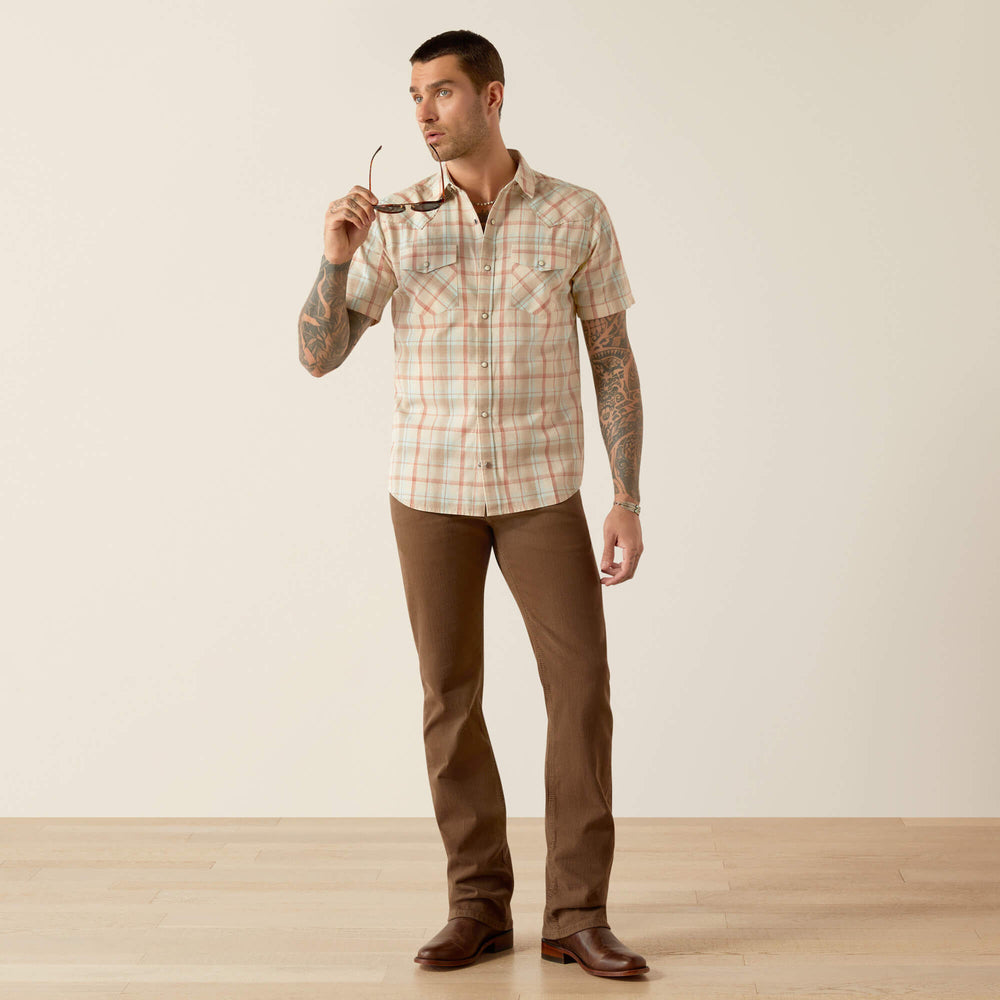 Horton Retro Fit Shirt Men - LIGHT BROWN