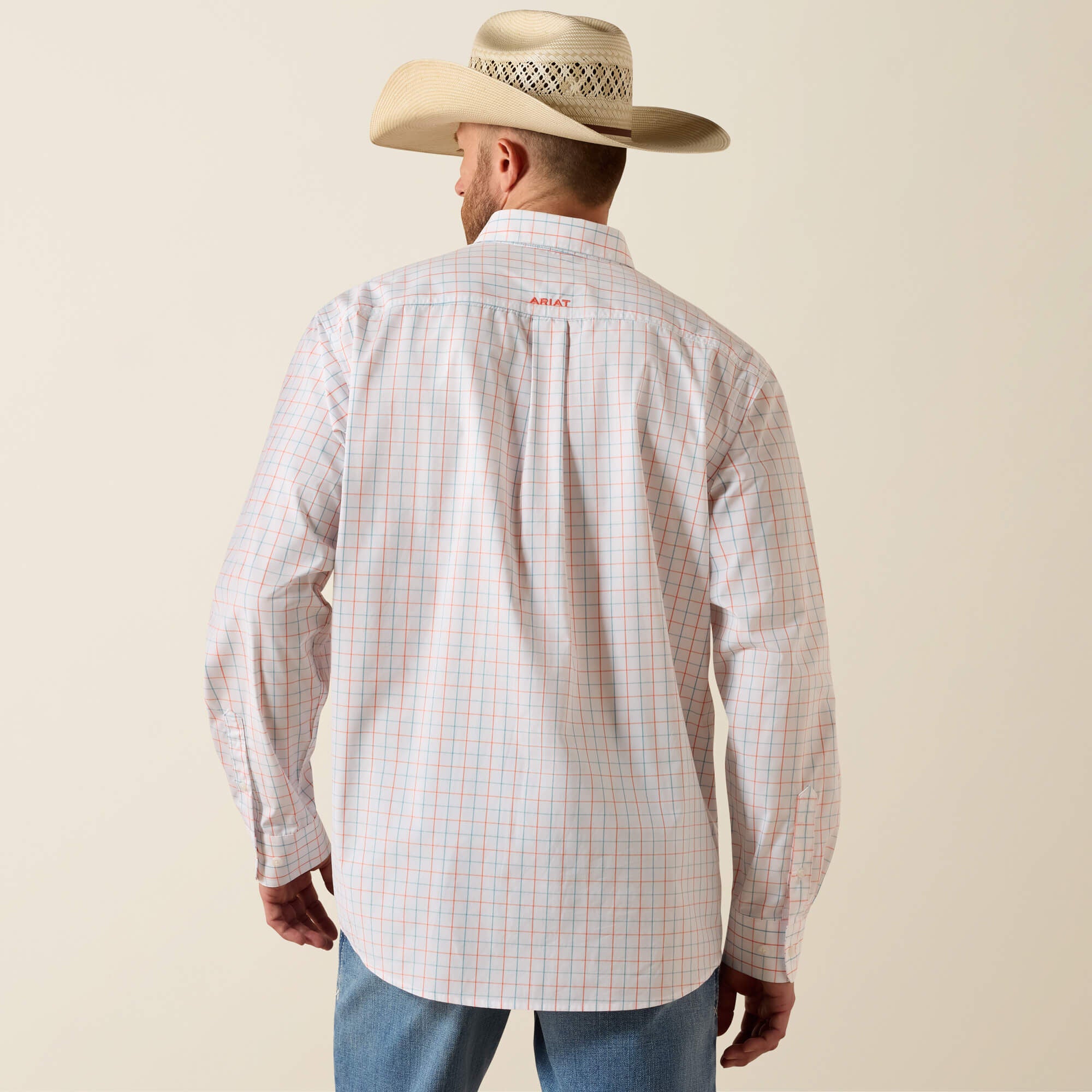 Pro Series Jason Classic Fit Shirt Men - WHITE PLAID