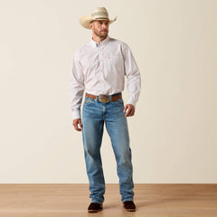 Pro Series Jason Classic Fit Shirt Men - WHITE PLAID