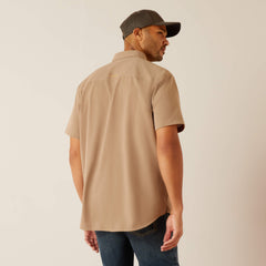 Rebar Made Tough 360 Airflow Work Shirt Men - REBAR KHAKI