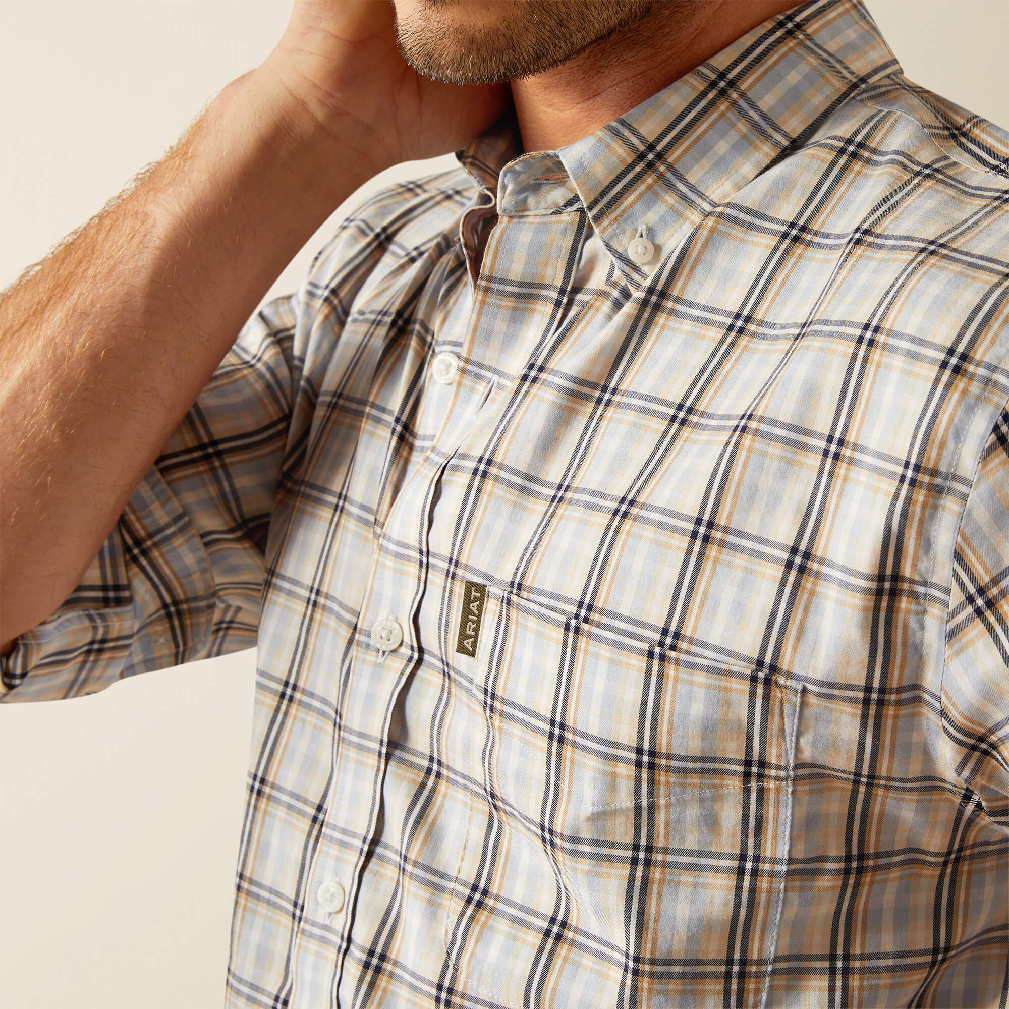 Napa Shirt Men - PACIFIC BLUE PLAID