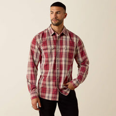 Retro Hawthorne Fitted Snap Shirt Men -
