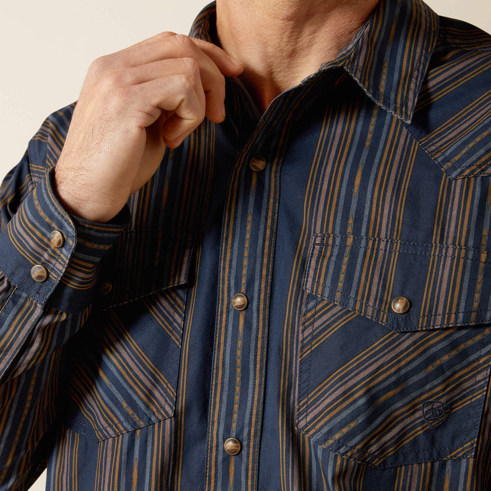 Horne Retro Fit Shirt Men - NAVY