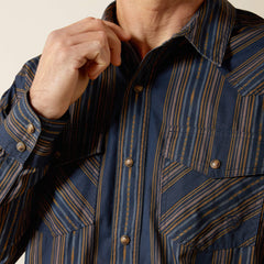 Horne Retro Fit Shirt Men - NAVY