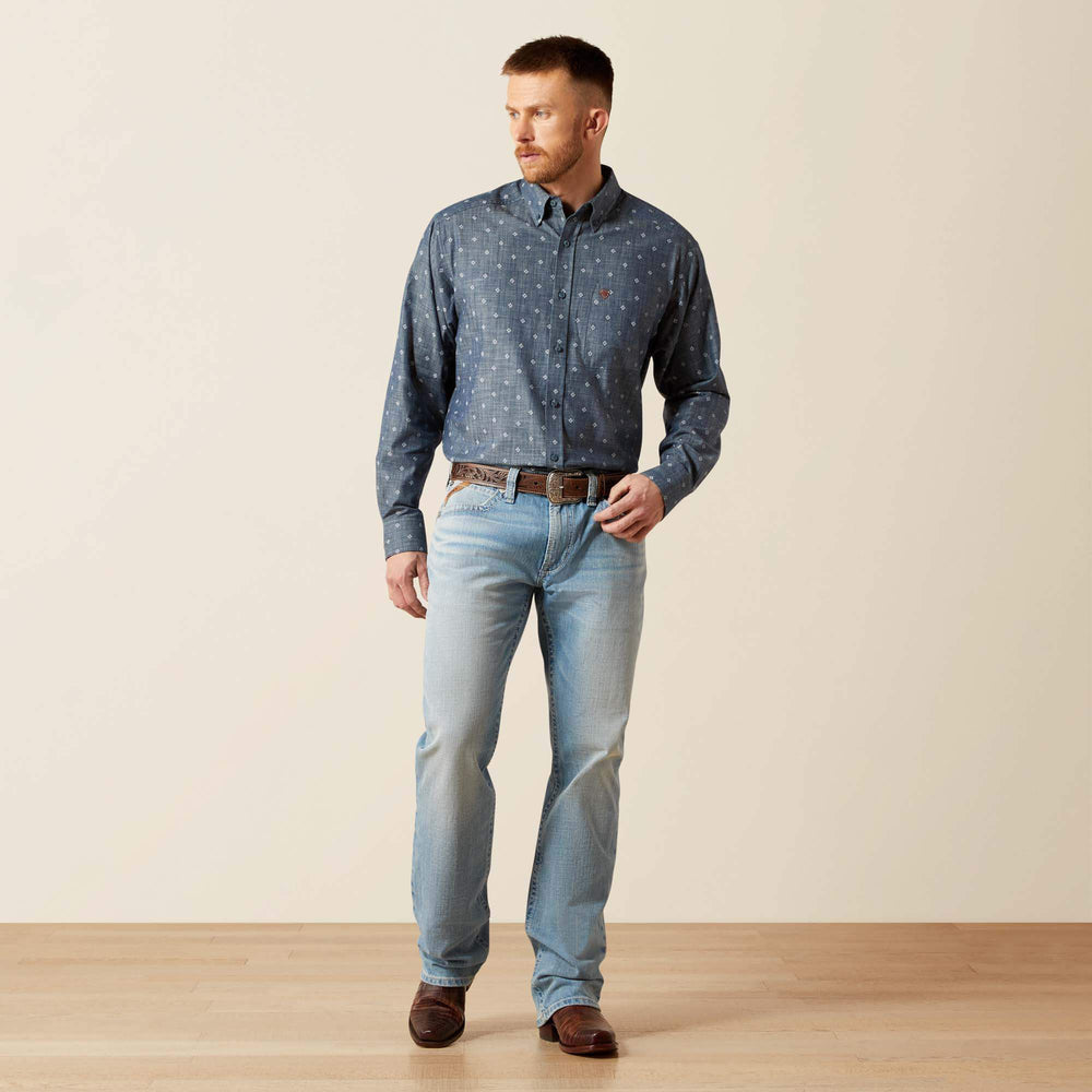 Watson Classic Fit Shirt Men - CHAMBRAY BLUE