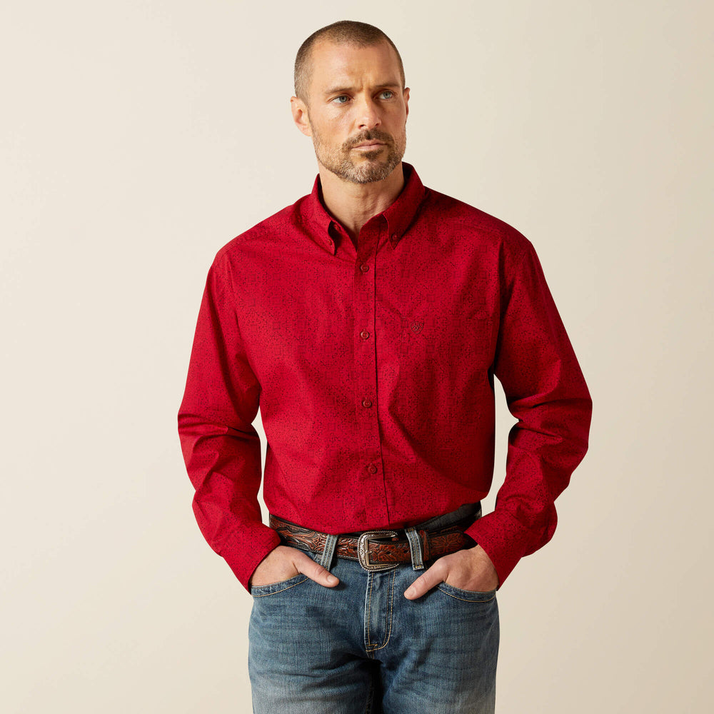 Tyson Classic Fit Shirt Men - RED