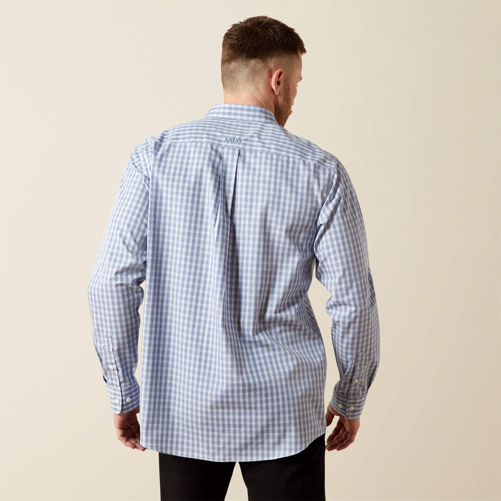 Wrinkle Free Brett Fitted Shirt Men - GREY