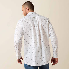 Bull PBR Shirt Men - WHITE