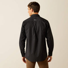 Seymour Fitted Shirt Men - DARK GREY