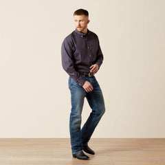 Wrinkle Free Briggs Classic Fit Shirt Men - NAVY
