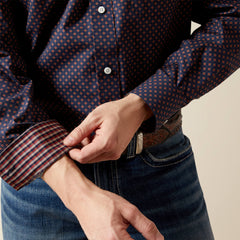 Wrinkle Free Briggs Classic Fit Shirt Men - NAVY