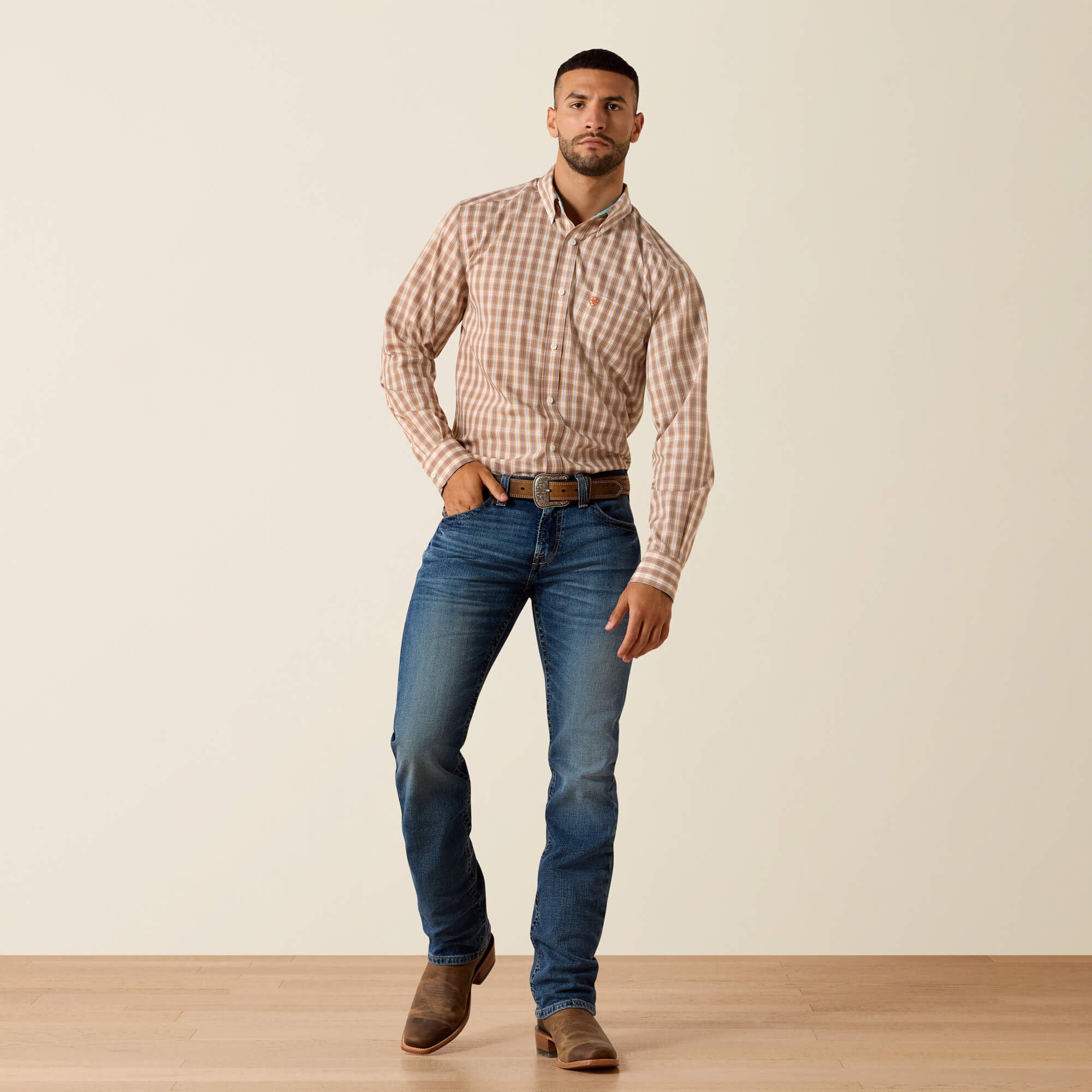 Wrinkle Free Ayden Fitted Shirt Men -