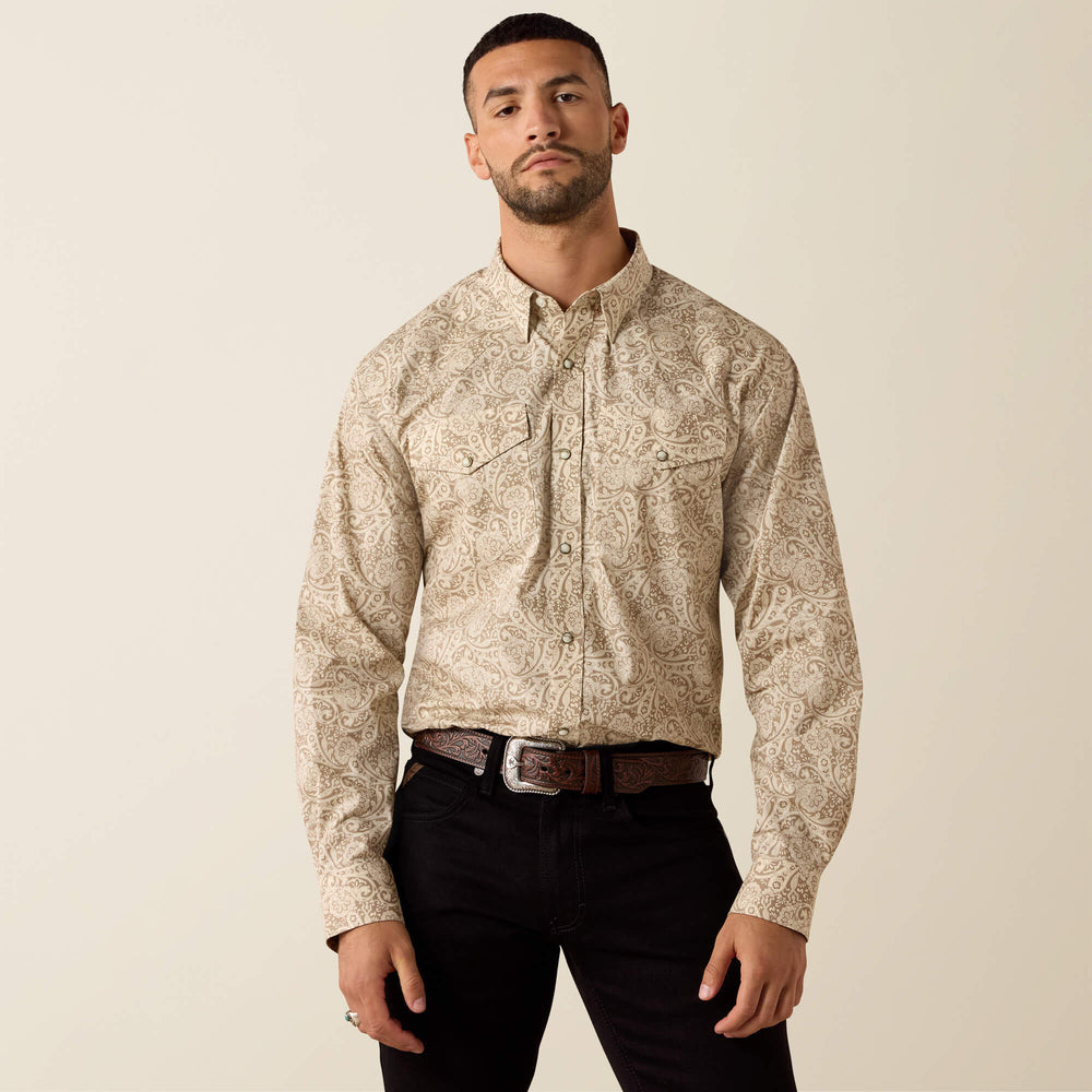 Trevon Classic Fit Snap Shirt Men -