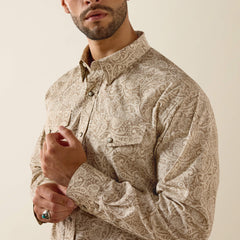 Trevon Classic Fit Snap Shirt Men -