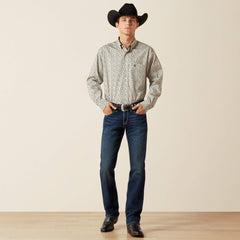 Wrinkle Free Charles Classic Fit Shirt Men - SILVER