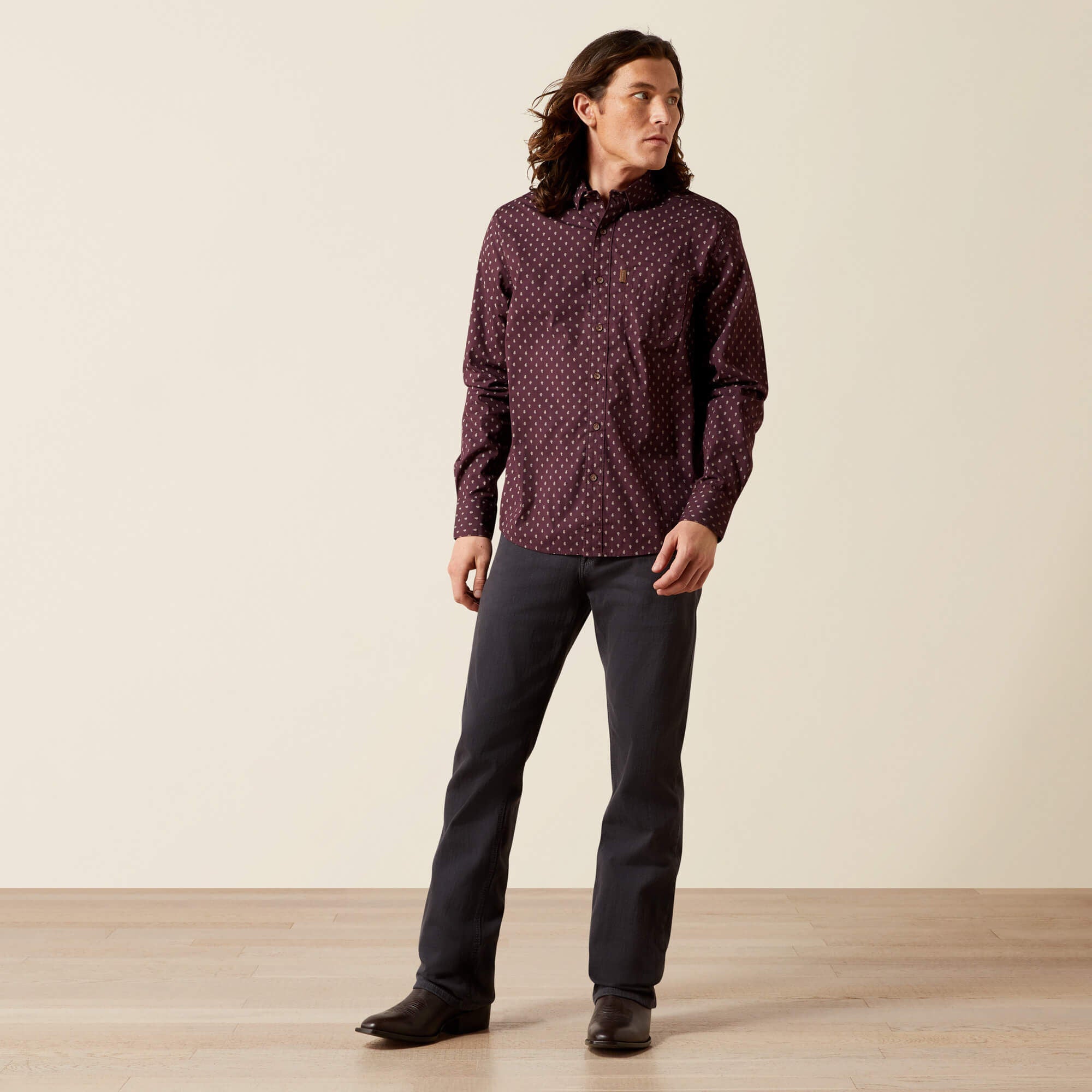 Maximus Modern Fit Shirt Men - CABERNET