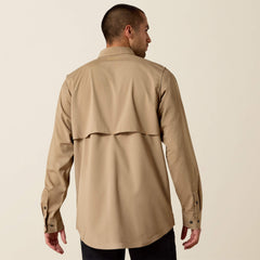 Rebar Made Tough VentTEK DuraStretch Work Shirt Men - KHAKI