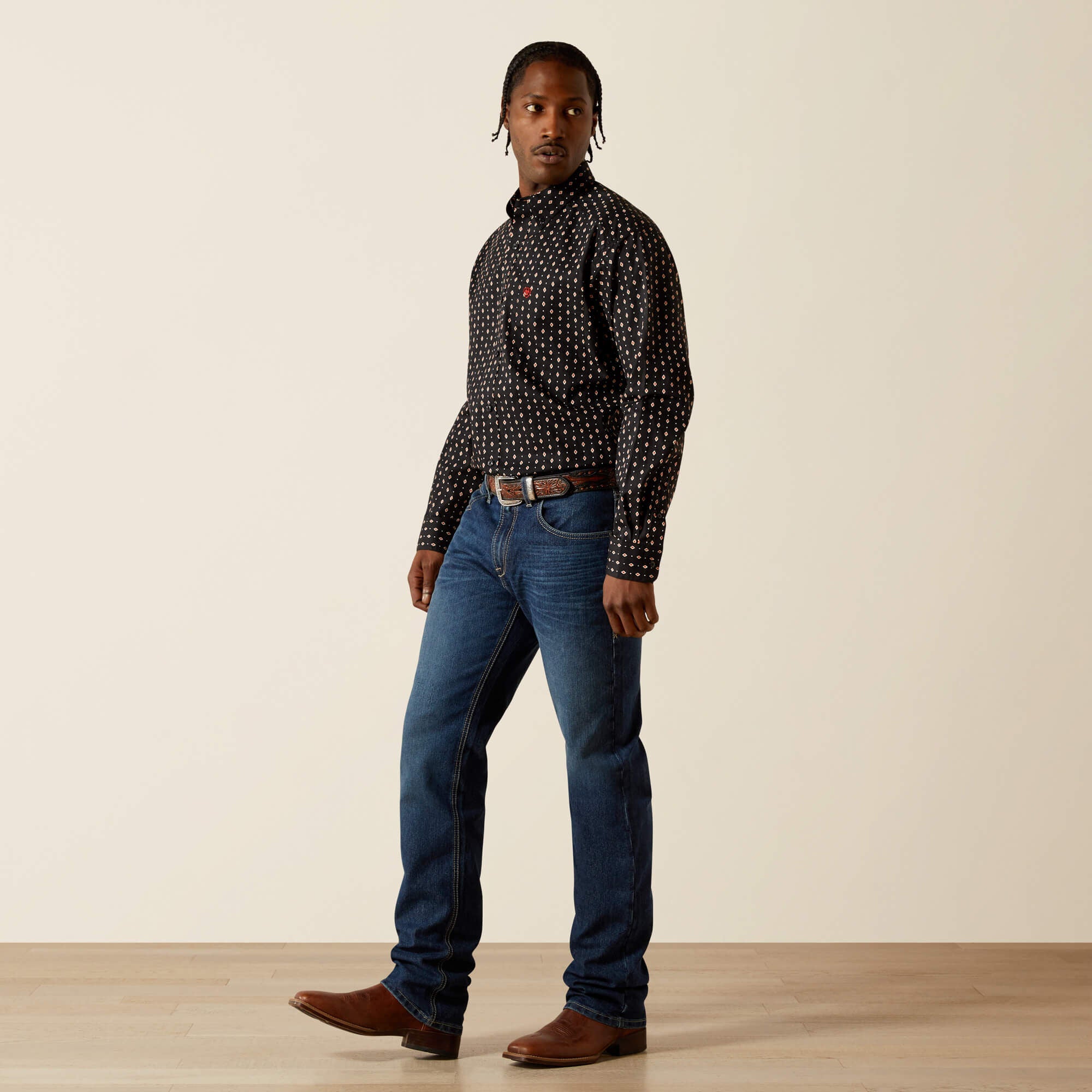 Thorin Classic Fit Shirt Men - BLACK