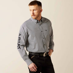 Team Pablo Classic Fit Shirt Men - WHITE/BLACK