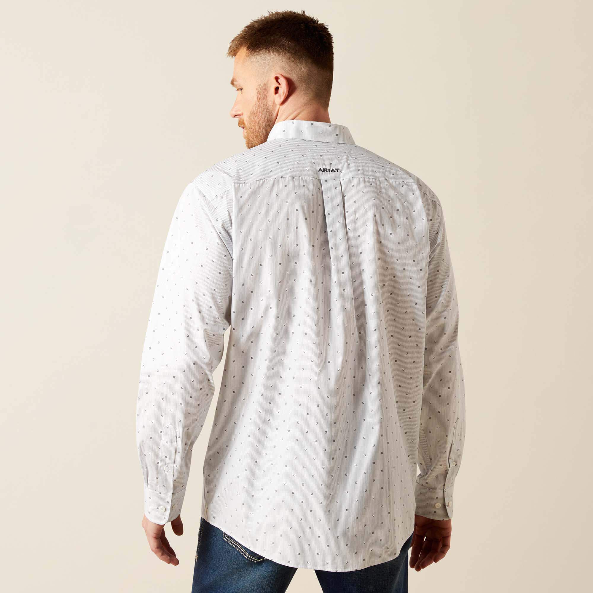 Wrinkle Free Avery Classic Fit Shirt Men - GREY