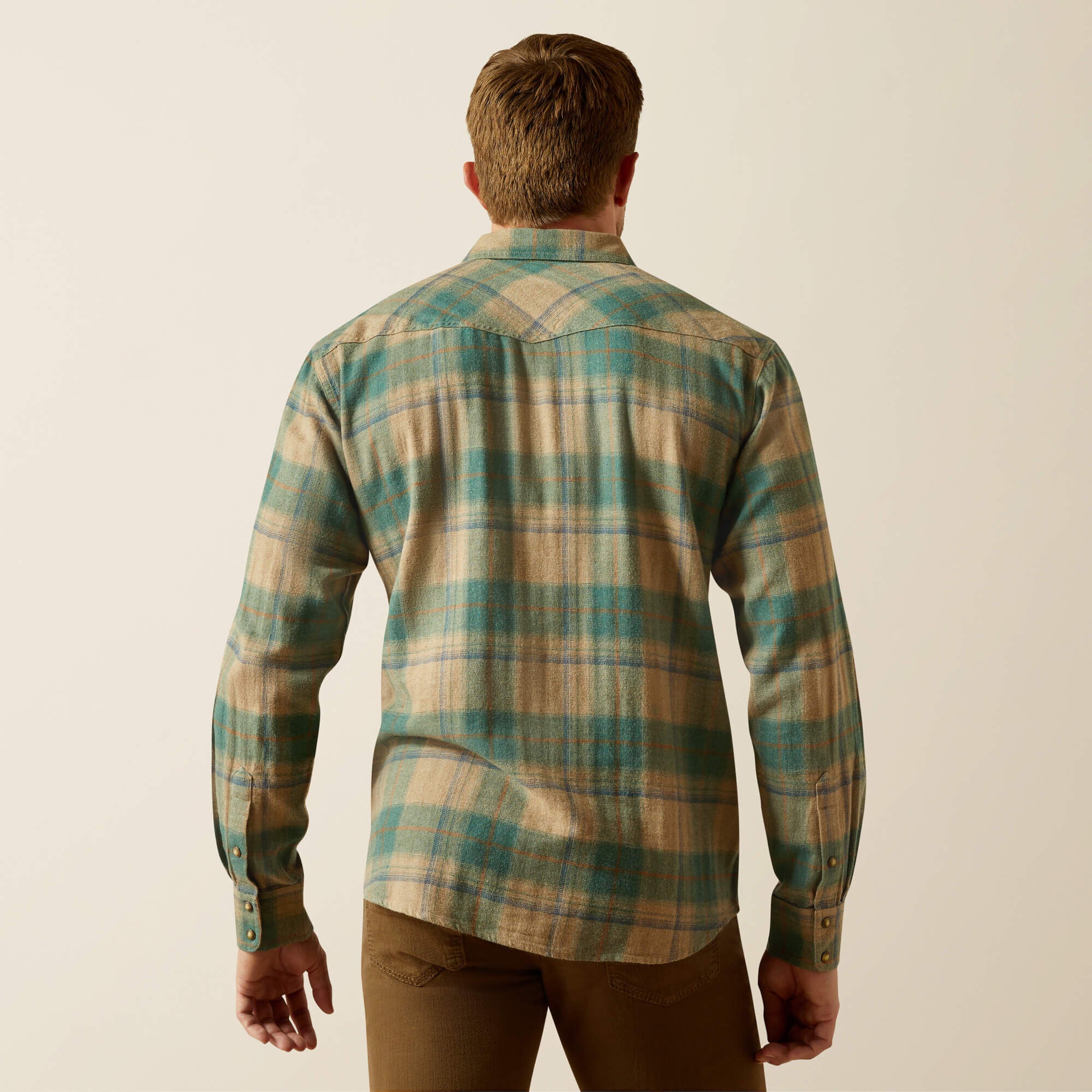 Huxlee Retro Fit Shirt Men - DEEP TEAL