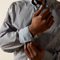 Wrinkle Free Caleb Classic Fit Shirt Men - DARK GREY