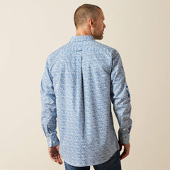 Team Parks Fitted Shirt Men - BLUE/NAVY