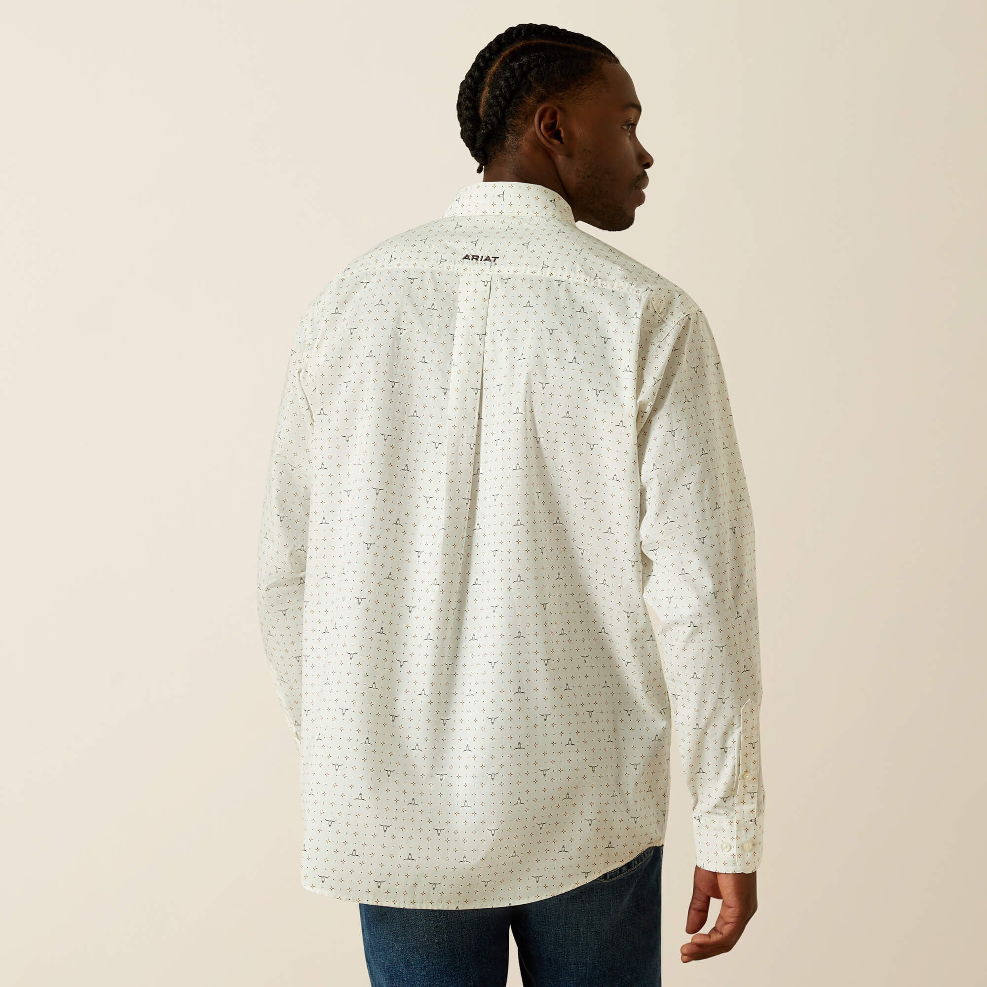 Buster Classic Fit Shirt Men - WHITE