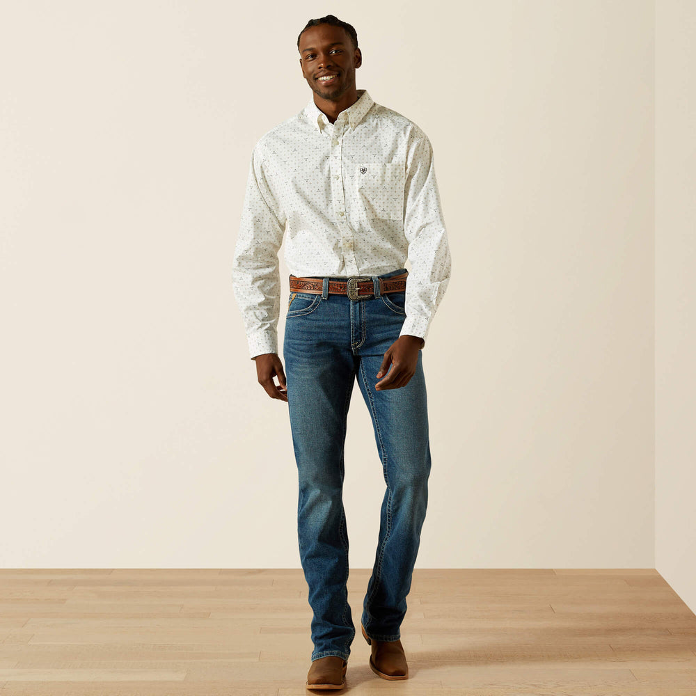 Buster Classic Fit Shirt Men - WHITE
