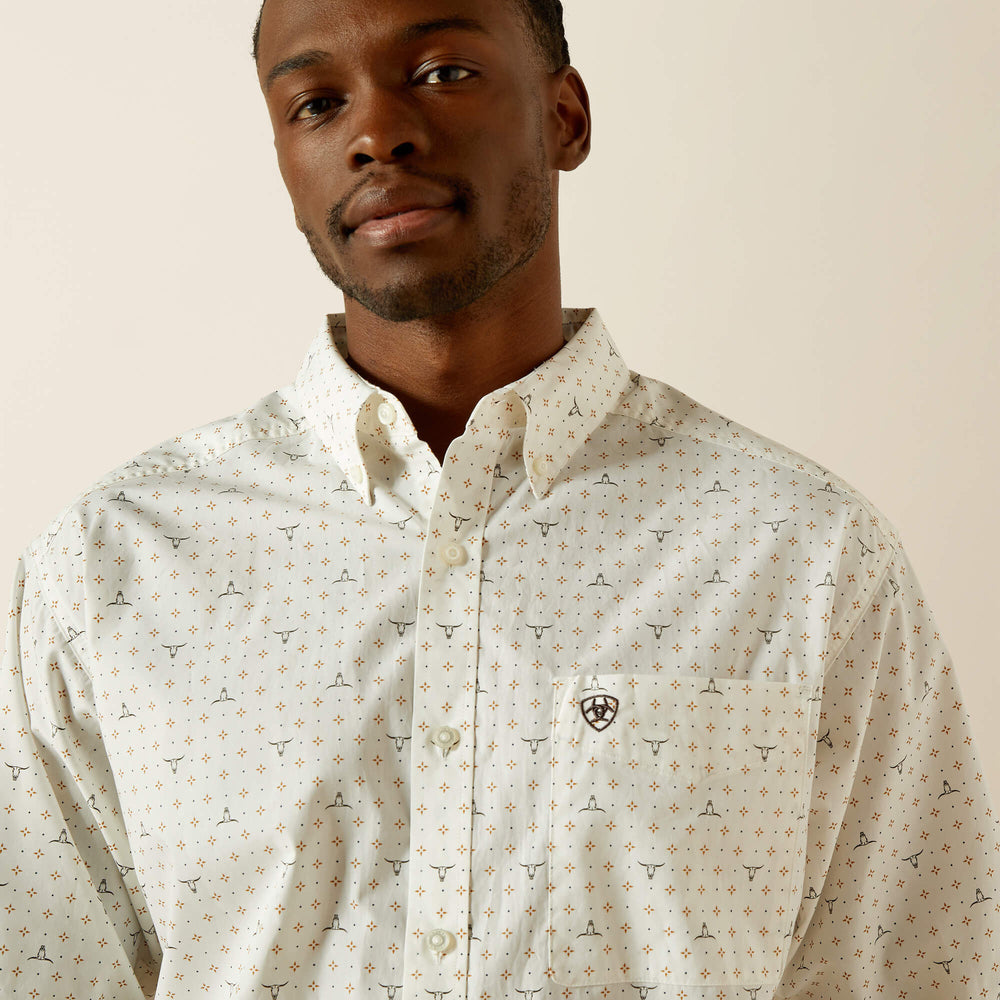 Buster Classic Fit Shirt Men - WHITE