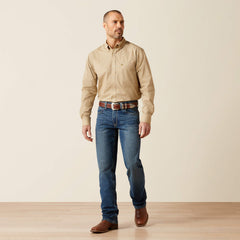 Team Penn Fitted Shirt Men - KHAKI/LIGHT BROWN