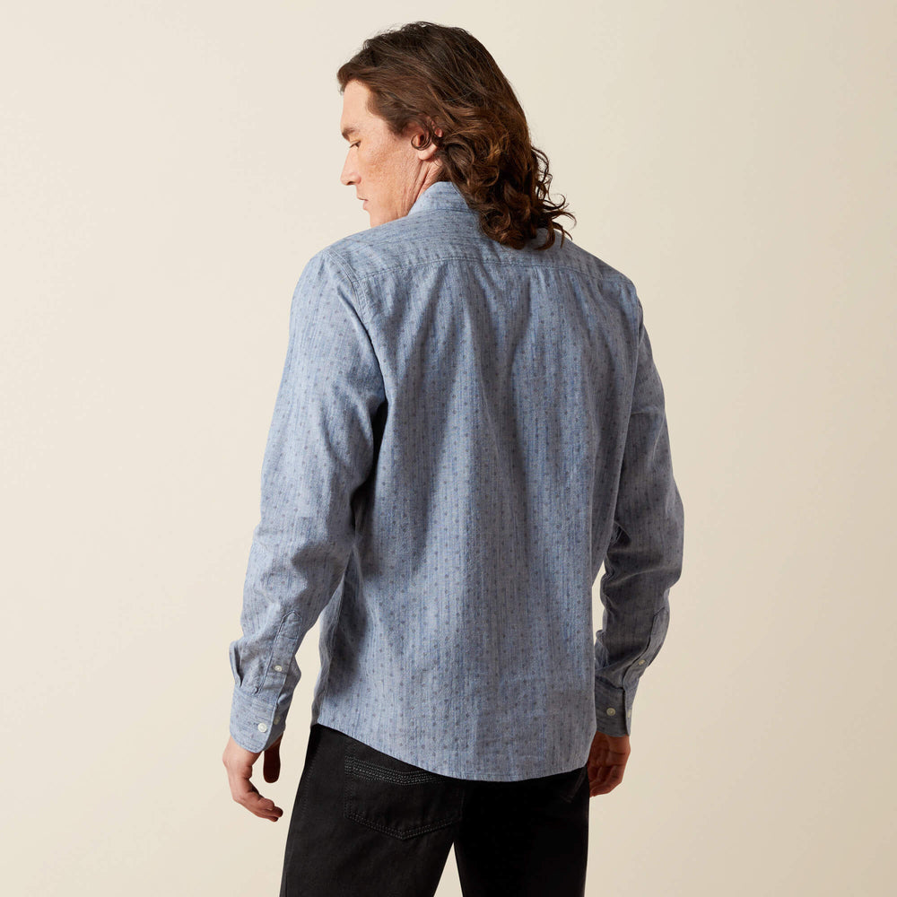 Macoy Modern Fit Shirt Men - CHAMBRAY BLUE
