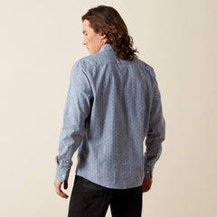 Macoy Modern Fit Shirt Men - CHAMBRAY BLUE