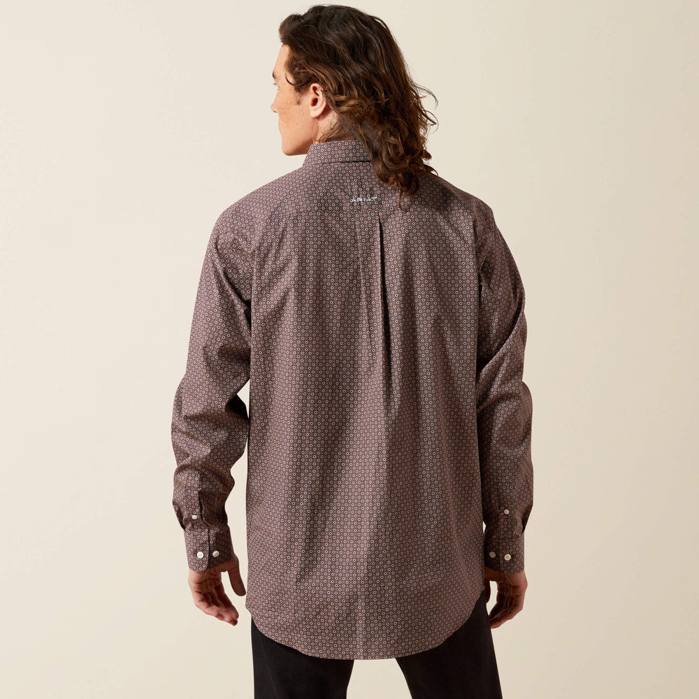 Wrinkle Free Arthur Classic Fit Shirt Men - BROWN
