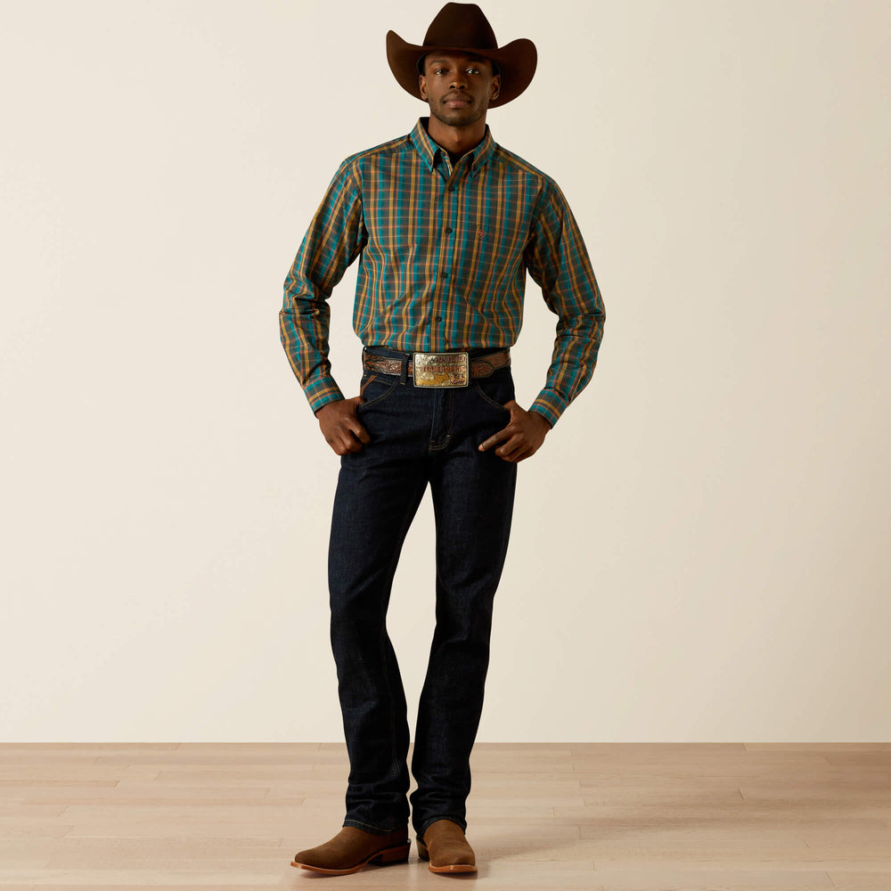 Pro Series Bowie Fitted Shirt Men - DARK TEAL