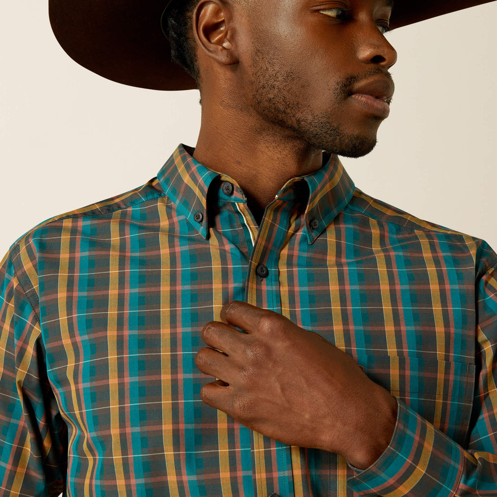 Pro Series Bowie Fitted Shirt Men - DARK TEAL