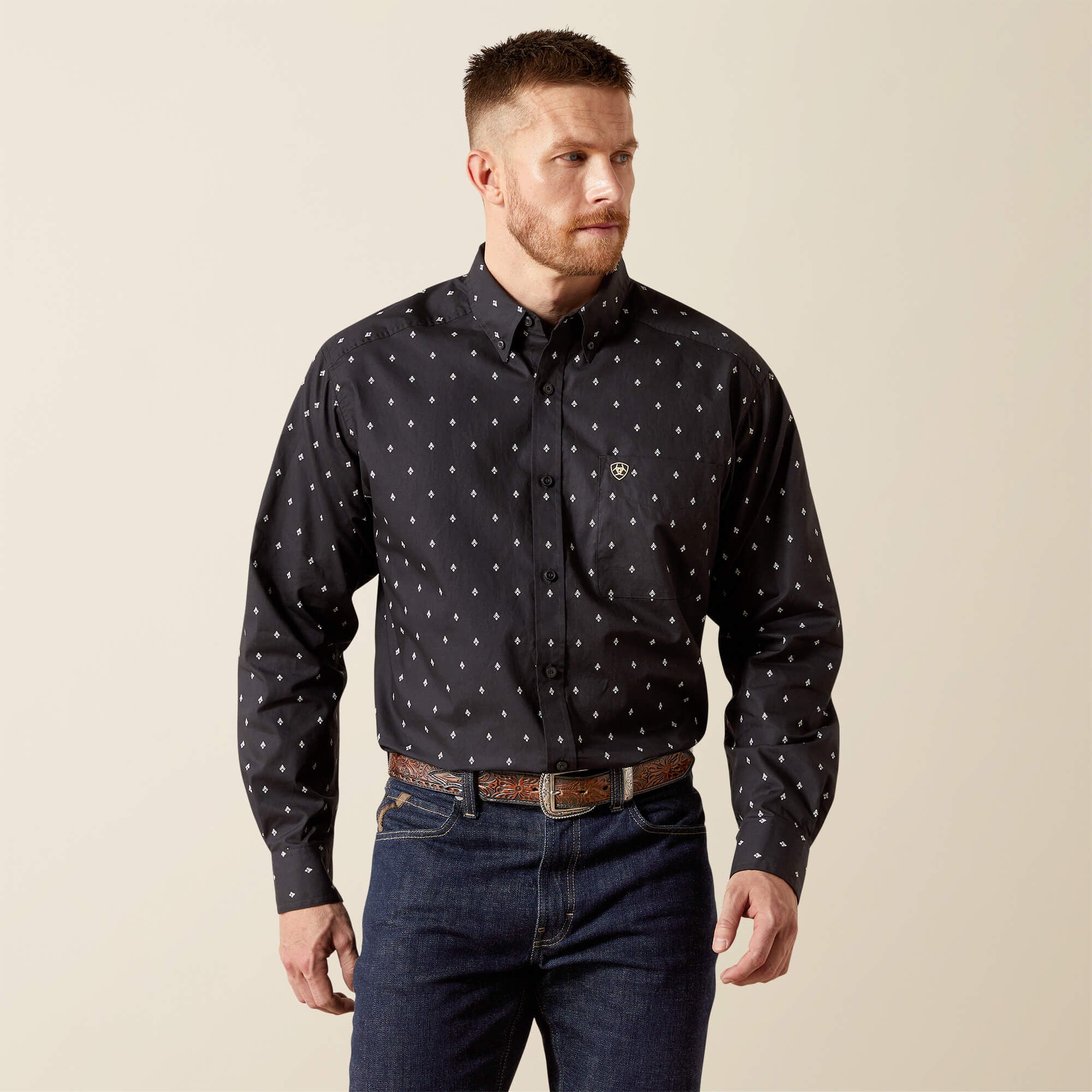 Taylor Classic Fit Shirt Men - BLACK