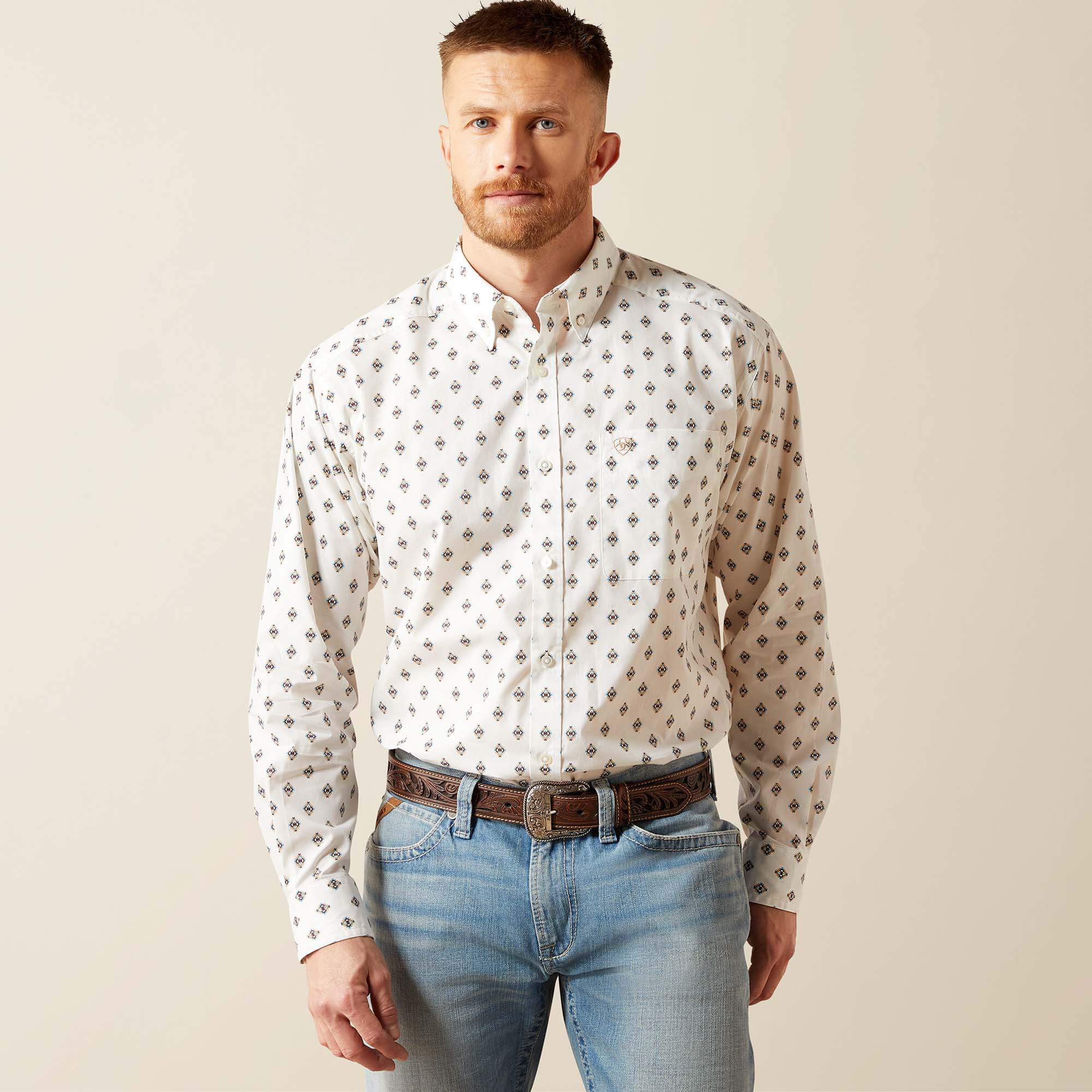 Thell Classic Fit Shirt Men - WHITE