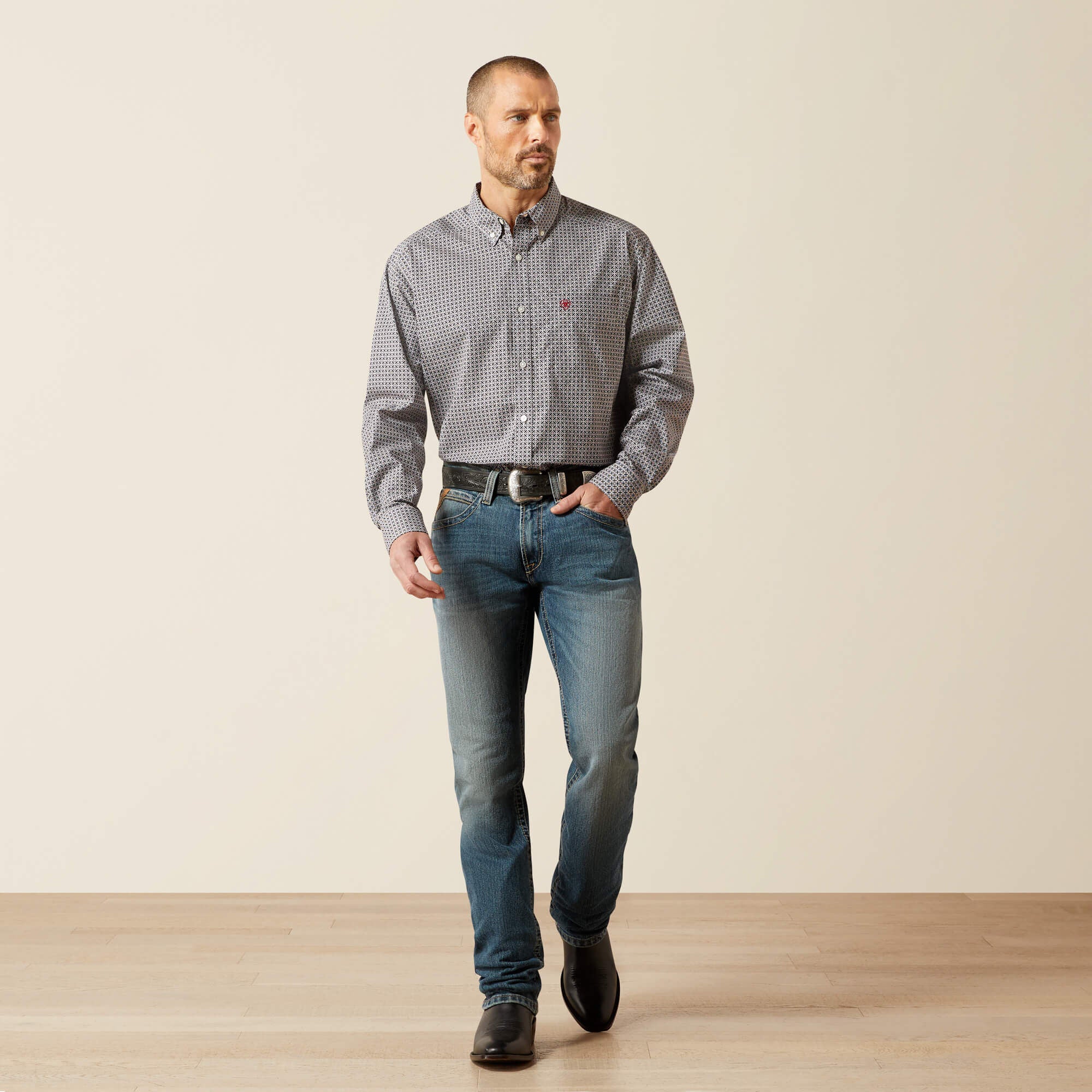 Tobias Classic Fit Shirt Men - BLACK