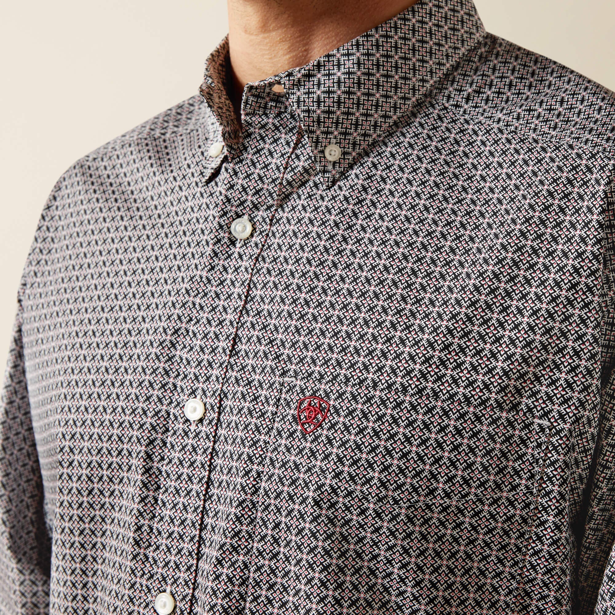 Tobias Classic Fit Shirt Men - BLACK