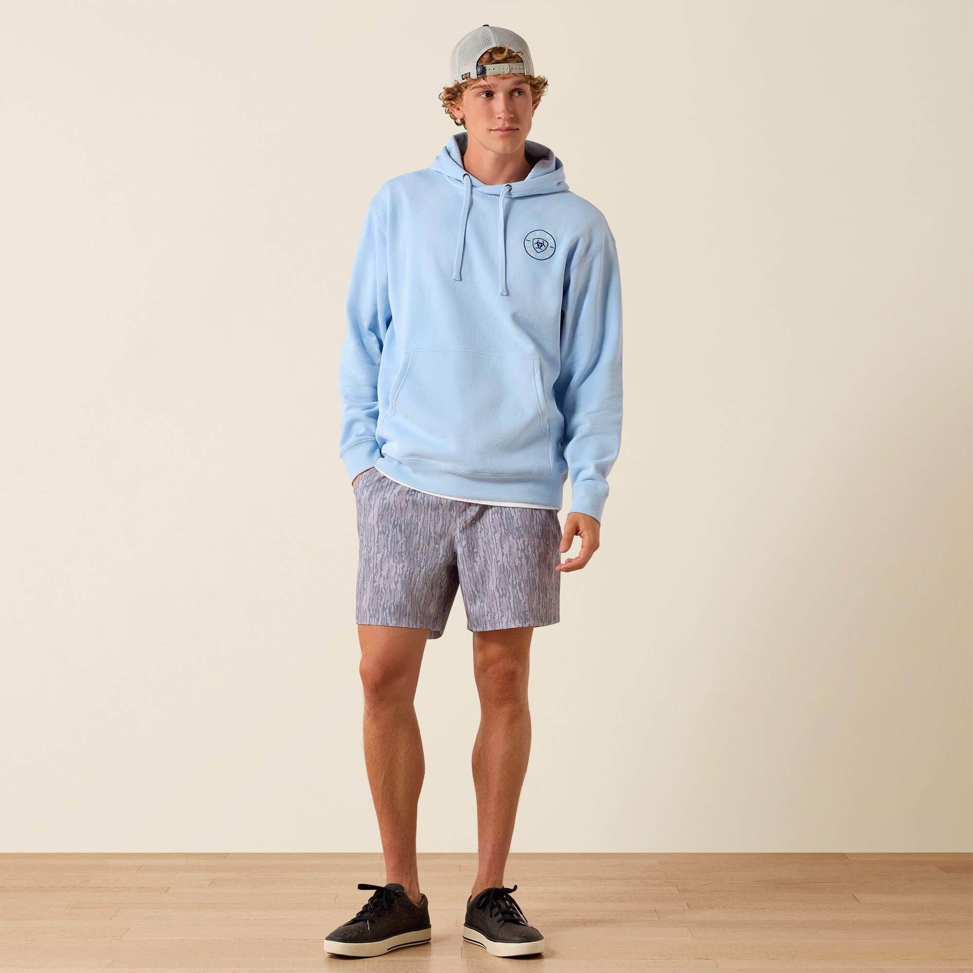 Ariat Clean Seal Hoodie Men - SOFT CHAMBRAY