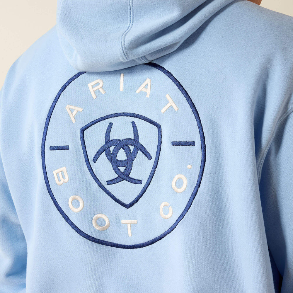 Ariat Clean Seal Hoodie Men - SOFT CHAMBRAY
