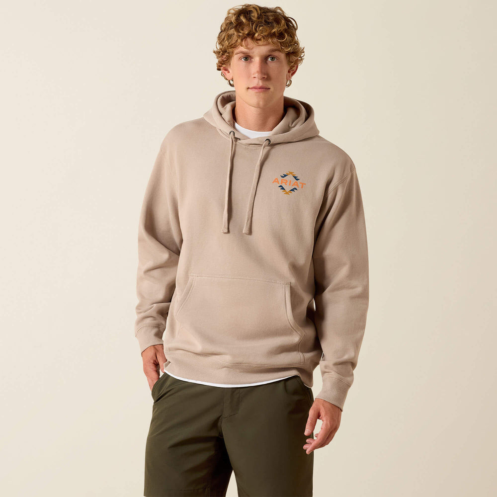 Ariat Tapiz Zapoteco Hoodie Men - BEIGE