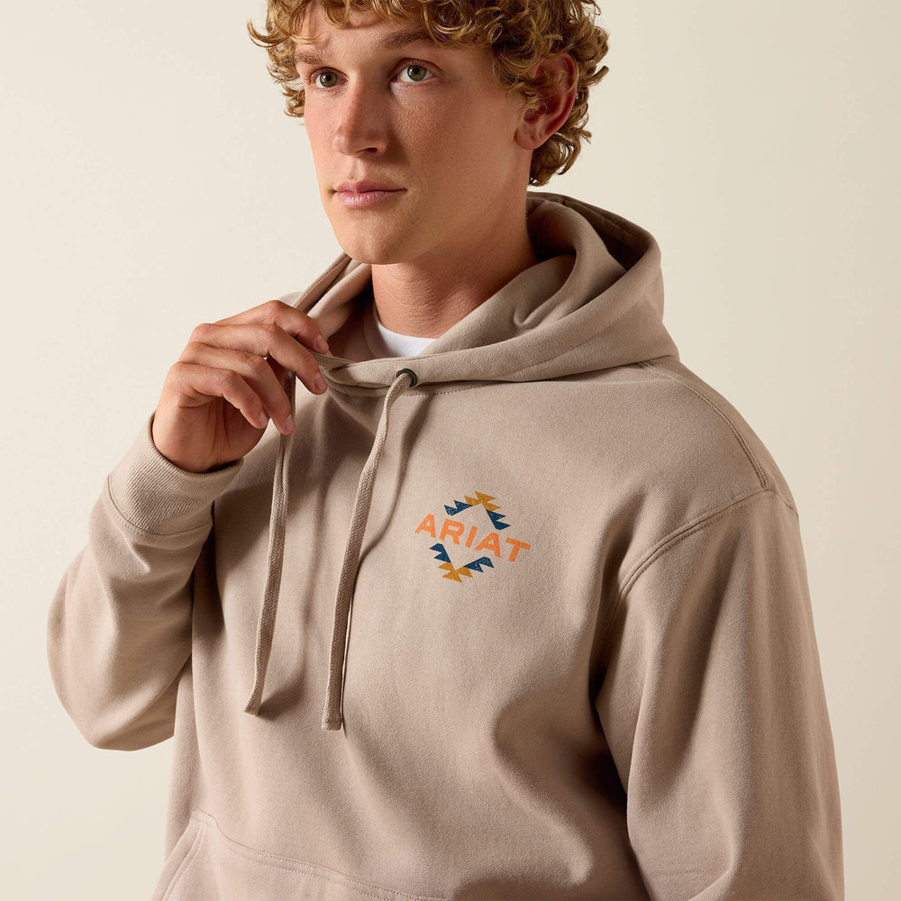 Ariat Tapiz Zapoteco Hoodie Men - BEIGE