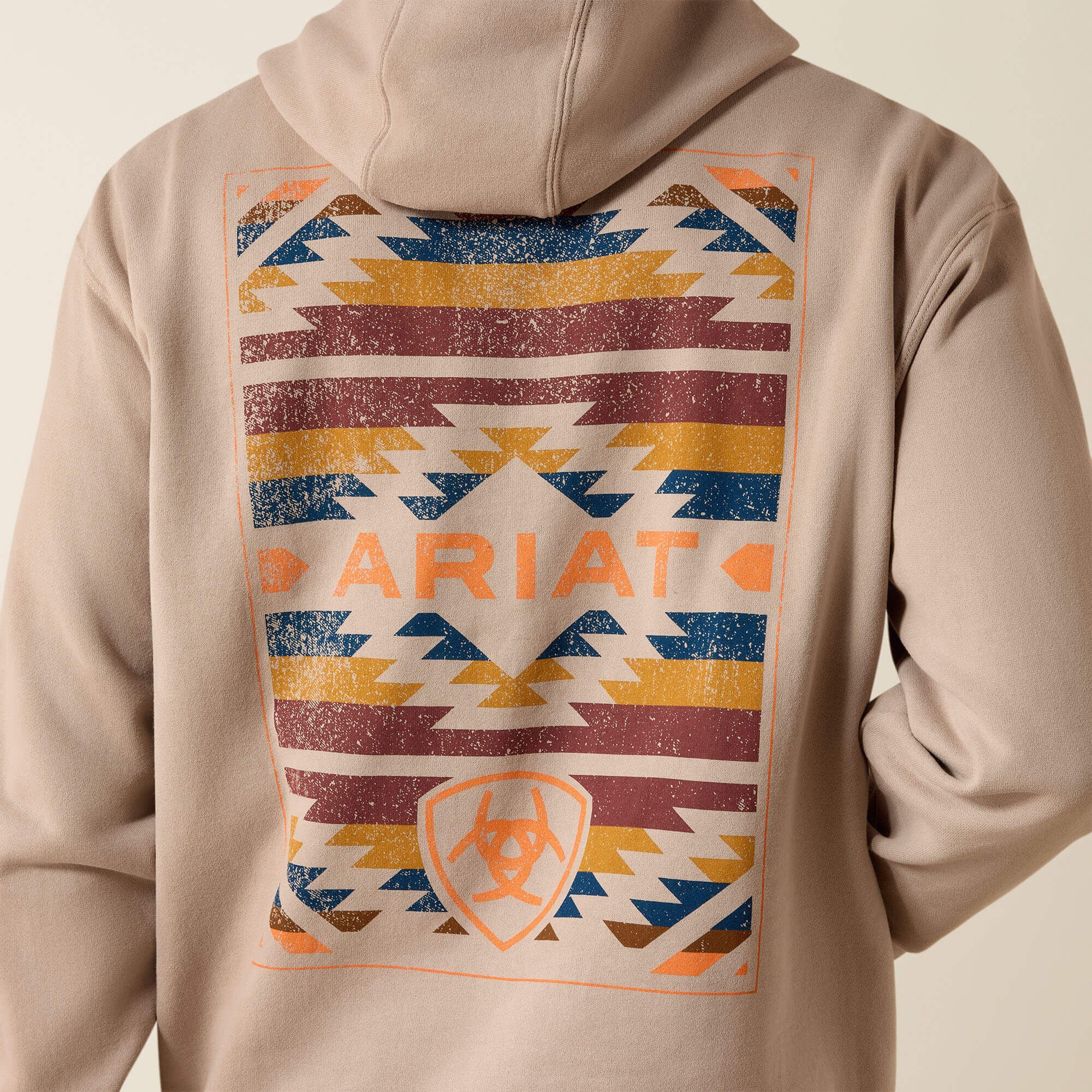 Ariat Tapiz Zapoteco Hoodie Men - BEIGE