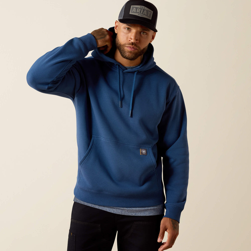 Rebar Lightweight Workhog Hoodie Men - DARK DENIM